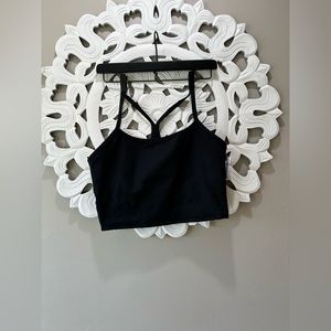 Athletic crop top